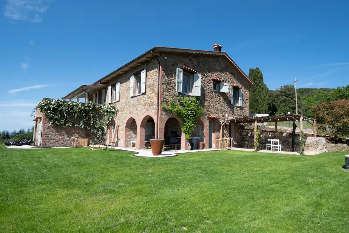 Lush gardens of Villa Lidia